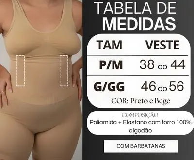 Tabela de Medidas